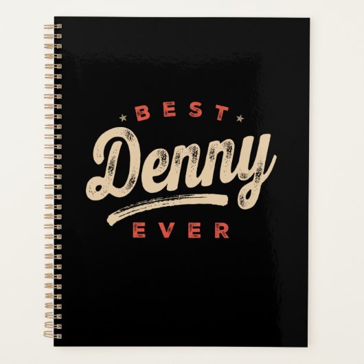 Beste Denny ooit grappige naam Denny Planner (Voorkant)