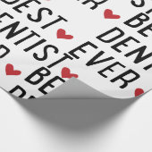 Beste Dentist ooit Cadeaupapier (Hoek)