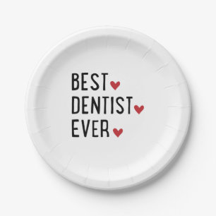 Beste Dentist ooit Papieren Bordje
