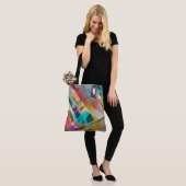 Beste design ter wereld tote bag (Op model)