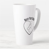 Beste Dierarts Ooit Dierenarts Vader Latte Mok (Rechterhoek)