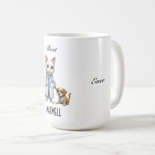 Beste dierenarts ooit Mok (Voorkant rechts)