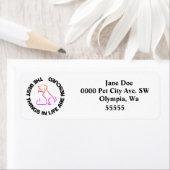 Beste dingen in het leven Pet Rescue Retouradres Etiket (Insitu)