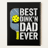 Beste Dink'N Papa Ooit Pickleball Planner (Achterkant)