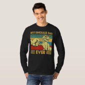  beste dinosaur pap ooit t-shirt (Voorkant volledig)
