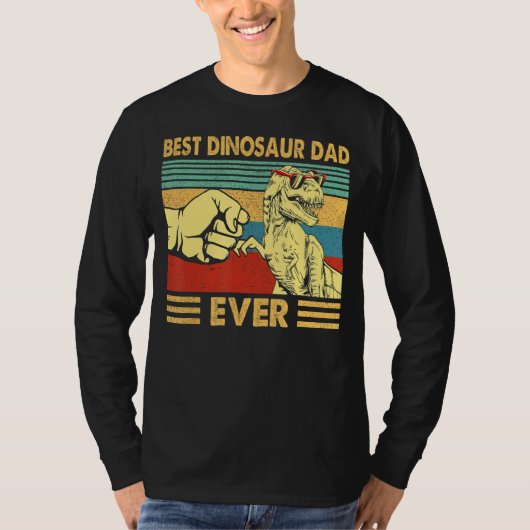  beste dinosaur pap ooit t-shirt (Voorkant)