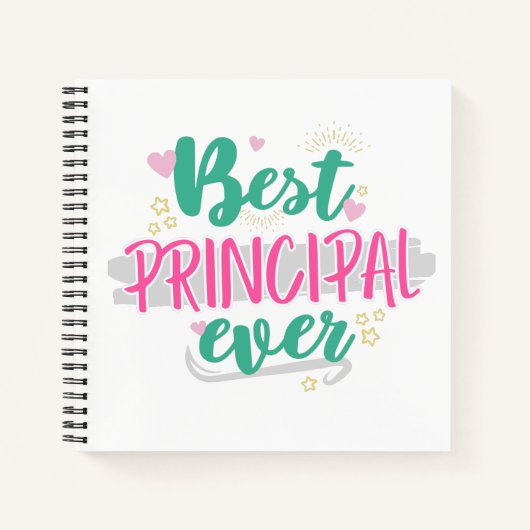 Beste directeur ooit, bedankt HoofdGift Notitieboek (Voorkant)