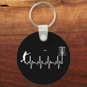 Beste Disc Golf Kunst Voor Mannen Vrouwen Disc Gol Sleutelhanger (Voorkant)