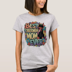 Beste Doberman-moeder ooit T-shirt