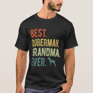 Beste doberman oma ooit hond Moederdag T-shirt