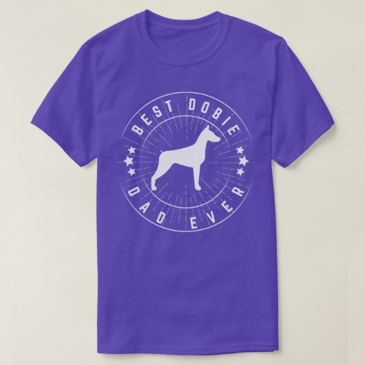 Beste Dobie Walker ooit Grappige Quote Dad 1 T-shirt (Design voorkant)