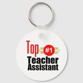 Beste docent-assistent sleutelhanger