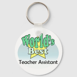 Beste docent-assistent ter wereld sleutelhanger
