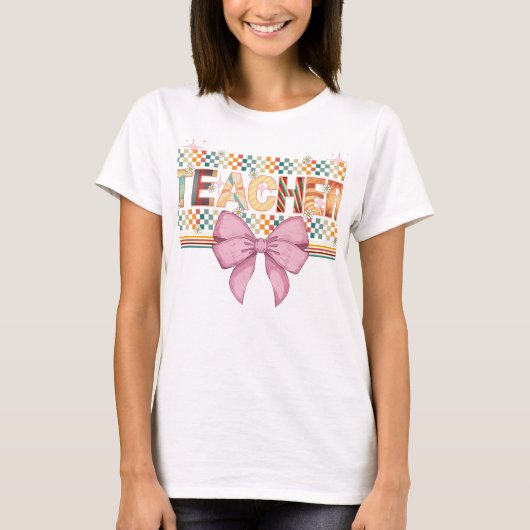 Beste docent ooit, Back to School Teacher T-shirt (Voorkant)