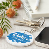 Beste docent ooit cadeau acryl Sleutelhanger (Voorkant Rechts)