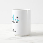 Beste docent ooit Mok – gepersonaliseerde naam cad (Center)