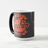 Beste docent ooit Retro  Teachers-evenementen Magische Mok (Voorkant links)