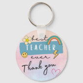 Beste docent ooit Sleutelhanger (Voorkant)
