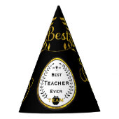 Beste docent ooit team party Pet Feesthoedjes (Voorkant)