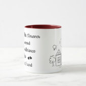 Beste dochter en vader lange afstand liefde koffie mok (Midden)