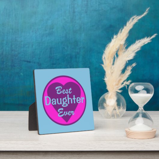 Beste dochter ooit fotoplaat (Insitu)