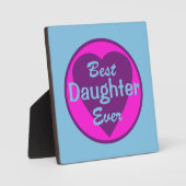 Beste dochter ooit fotoplaat (Voorkant)