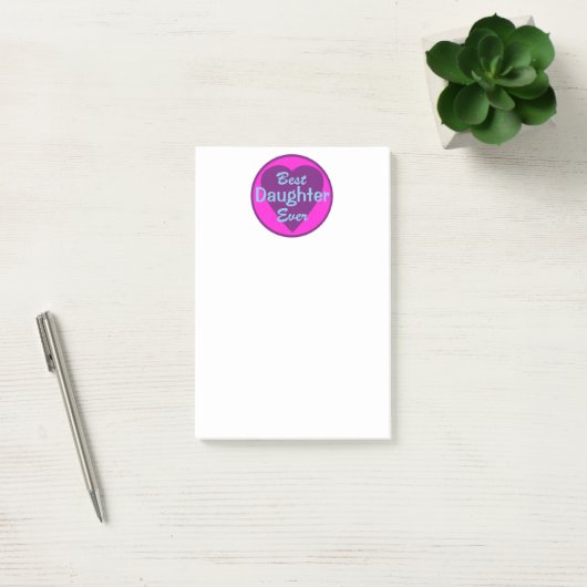 Beste dochter ooit post-it® notes (Kantoor)