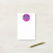 Beste dochter ooit post-it® notes (Op bureau)