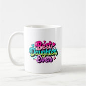 Beste dochter ooit (stijl 1) koffiemok (Links)