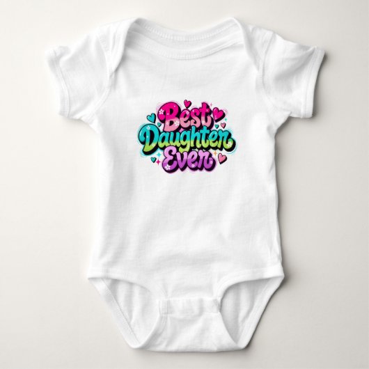 Beste dochter ooit (stijl 1) romper (Voorkant)