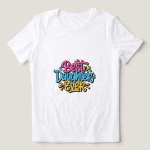 Beste dochter ooit (stijl 3) Tri-Blend shirt