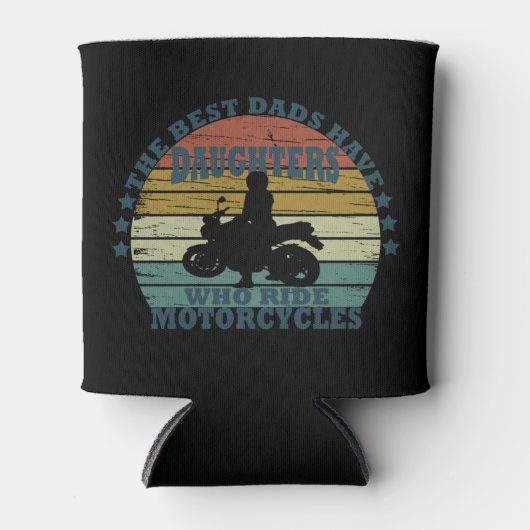 beste dochter op motorfiets blikjeskoeler (Voorkant)