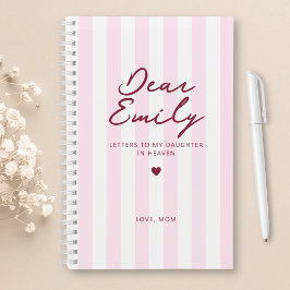 Beste Dochter Roujournaal in Roze Streep Notitieboek
