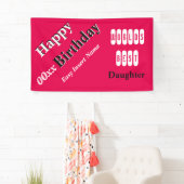 Beste dochter ter wereld spandoek (Insitu)