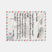 Beste Dochterbanket, cadeau voor dochter Fleece Deken (Voorkant (Horizontaal))