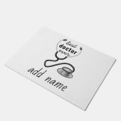 Beste Doctor Ooit Waardering 's Werelds Grootste D Deurmat (Schuin)