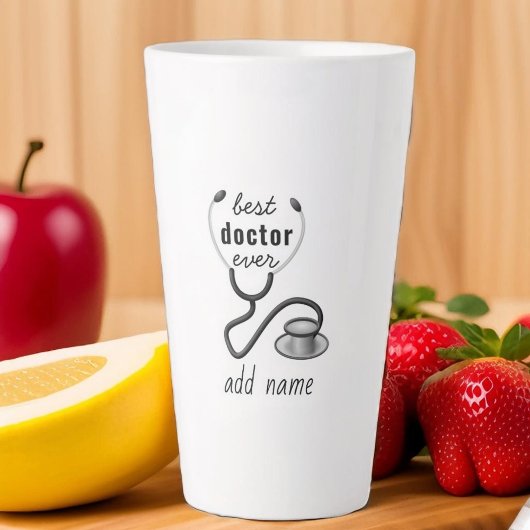 Beste Doctor Ooit Waardering 's Werelds Grootste D Latte Mok