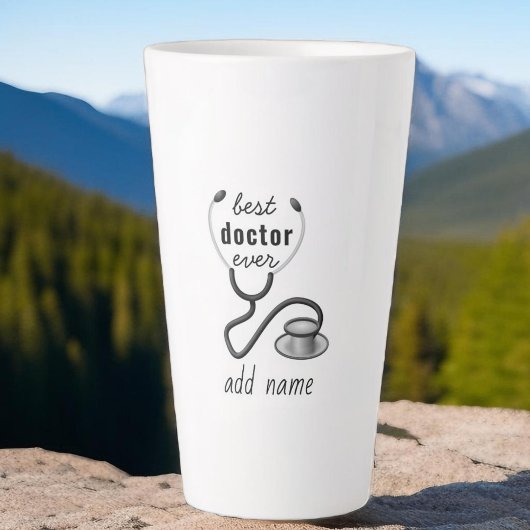 Beste Doctor Ooit Waardering 's Werelds Grootste D Latte Mok