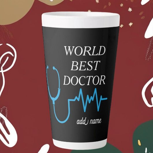 Beste Doctor Ooit Waardering 's Werelds Grootste D Latte Mok