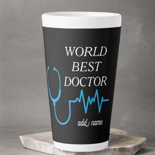Beste Doctor Ooit Waardering 's Werelds Grootste D Latte Mok