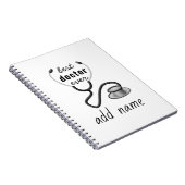 Beste Doctor Ooit Waardering 's Werelds Grootste D Notitieboek (Rechterzijde)