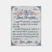 Beste doekje, cadeau voor de geboorte fleece deken (Voorkant)