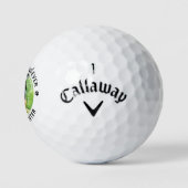 Beste DOG DAD door persoonlijke, persoonlijke schi Golfballen (Logo)