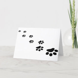 Beste Dog Dad Mama Customization Pet Name Card Bedankkaart