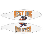 Beste Dog Dad Ooit - Basketbal Pup Gift Design (Panelen)