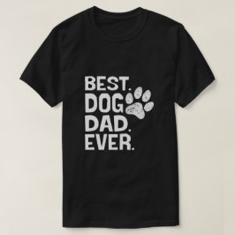 Beste Dog Dad ooit Ontwerp T-shirt