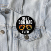 BESTE DOG DAD OOIT RONDE BUTTON 7,6 CM (In situ)