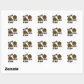 Beste Dog Dad Sticker (Vel)