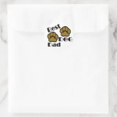 Beste Dog Dad Sticker (Tas)