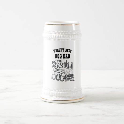 Beste DOG DAD - wees persoonlijk aan dat je bent Bierpul (Center)